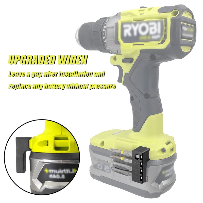 Magnetic 1/4-Inch Hex Bit Holders fit for Ryobi 18v Drill,Hex