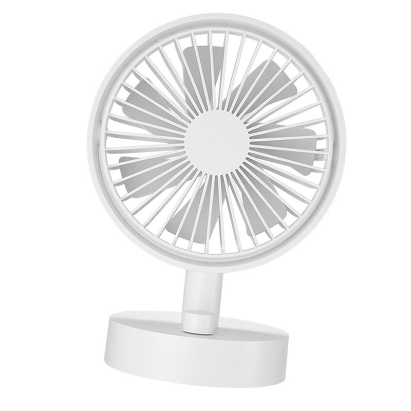Desk Fan Strong Airflow Stepless Speed Quiet Portable Cooling Table