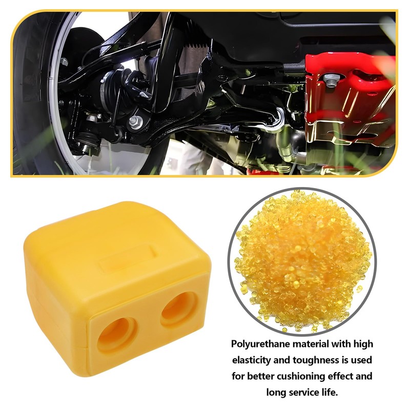 eMagTech Pack of 2 Front Stop Buffer Compatible with Jeep
