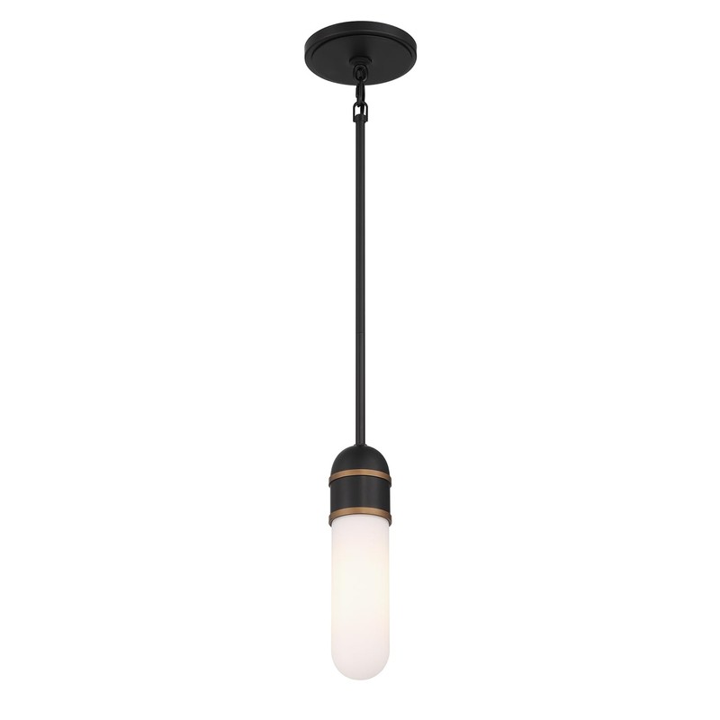 Crystorama Brian Patrick Flynn Capsule 1 Light Matte Black +