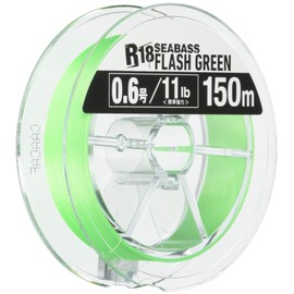 Seaguar Line PE Line Seager R18 Complete Sea Bass Fishing PE Line 150m 0.6 No. 11lb Flash Green
