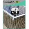 C&Xanadu 50 Pcs Solar Panel Roof Mesh Clips,Wire Mesh Clips,304