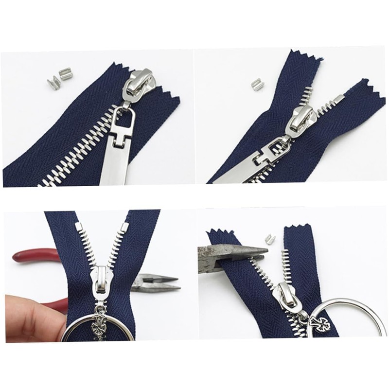 2Pcs Zipper Pull Replacement Zipper Repair, Slider Pull Tab, for
