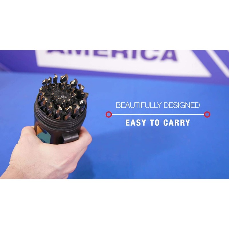Drill America - KFD29J-3F-PC 29 Piece Heavy Duty 3 Flat