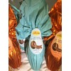Ferara Milk with Hazelnut Egg Torrone Candy, 8-Ounce