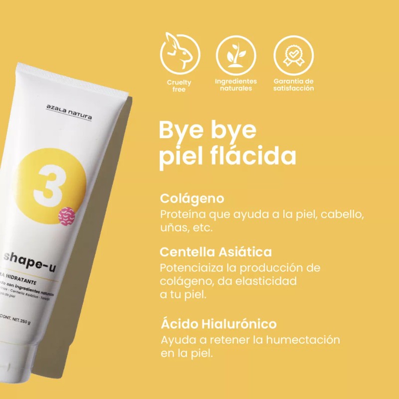 Azala Natura Kit Azala Para Celulitis C/ Ventosa Y Cepillo