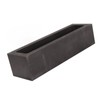 Graphite Ingot Mold 6.6lb Alchemy Capacity Rectangular Refining Graphite Casting