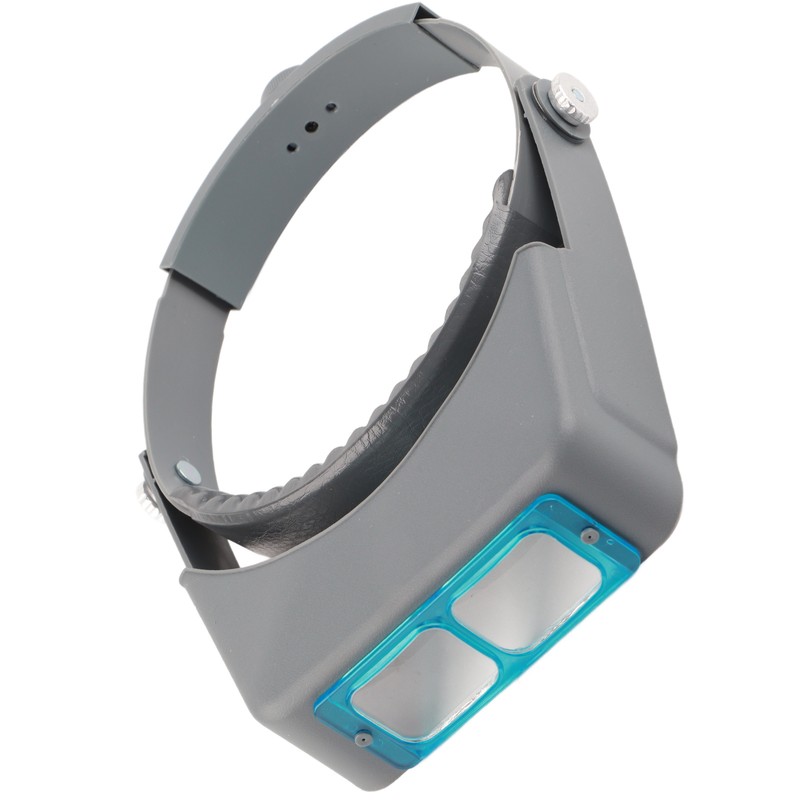 Headband Reading Magnifier with Four Optical Glass Lenses Jewelry Repair