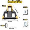 1 Pair Cleats for Bicycle Shoes, Cleats Set for SPD