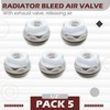 DOJA Barcelona Radiator Bleed Valve Pack 12 - Screwed Ends,