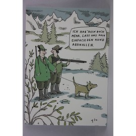 Postcard A6 • 68106 "Kein Bock mehr" by Inkognito • Artist: Til Mette • Satire • Cartoons