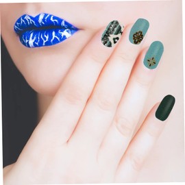 Vaguelly 5 Sheets Bohemian Nail Art Stickers Nail Decals for DIY Designs Easy Application Fun Family Activity for Women