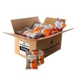 Fresh Roasted Coffee, Colombian Supremo, Pre-Ground Fractional Packs, 1.75 Ounce, 42 Count