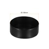 sourcing map 150mm(6") Rubber End Caps, Round Vinyl Plug Insert