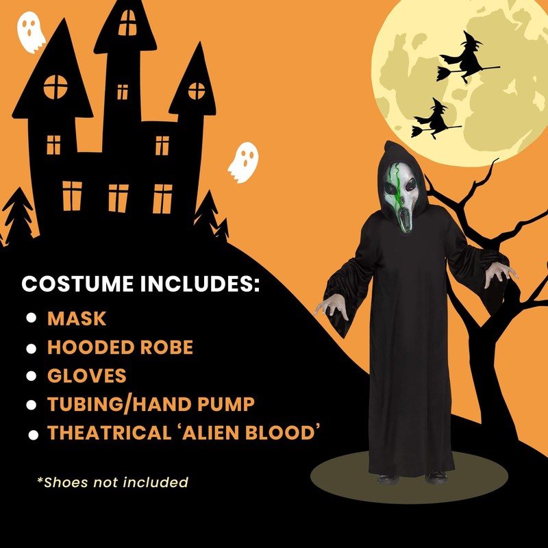 Fun World Bleeding Alien Spawn Child Costume | Large Black