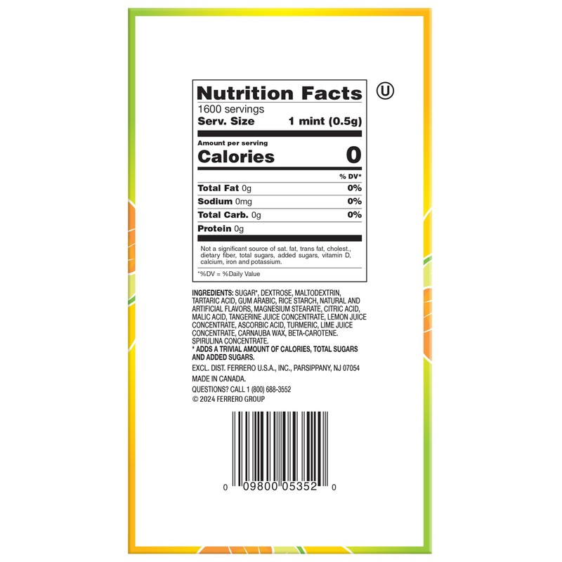 Tic Tac Citrus Adventure Mints, Bulk 8 Pack, Mints On
