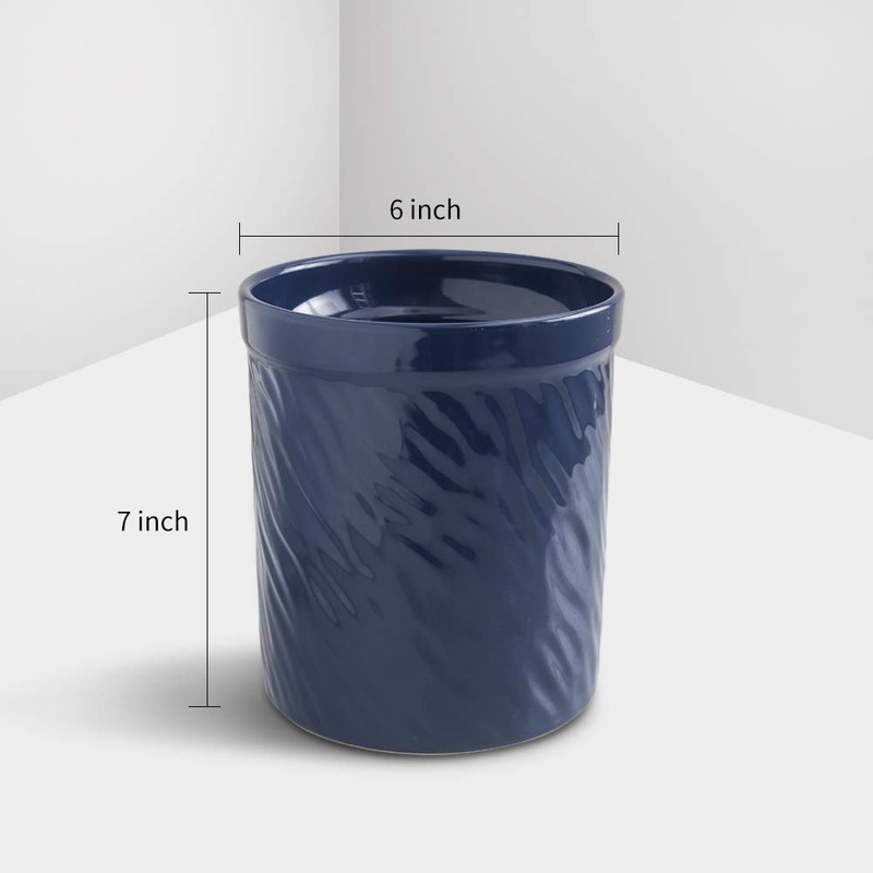 KOOV Kitchen Utensil Holder, Large Ceramic Utensil Crock, Deep and