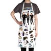 WZMPA Twilight Kitchen Apron Edward Cullen & Bella Swan Chef