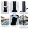 TTSITG Street Light Pole 13ft Tall - Black Outdoor Adjustable