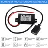 2PCS DC12V/24V to 5V 3A 15W Converter Buck Module USB