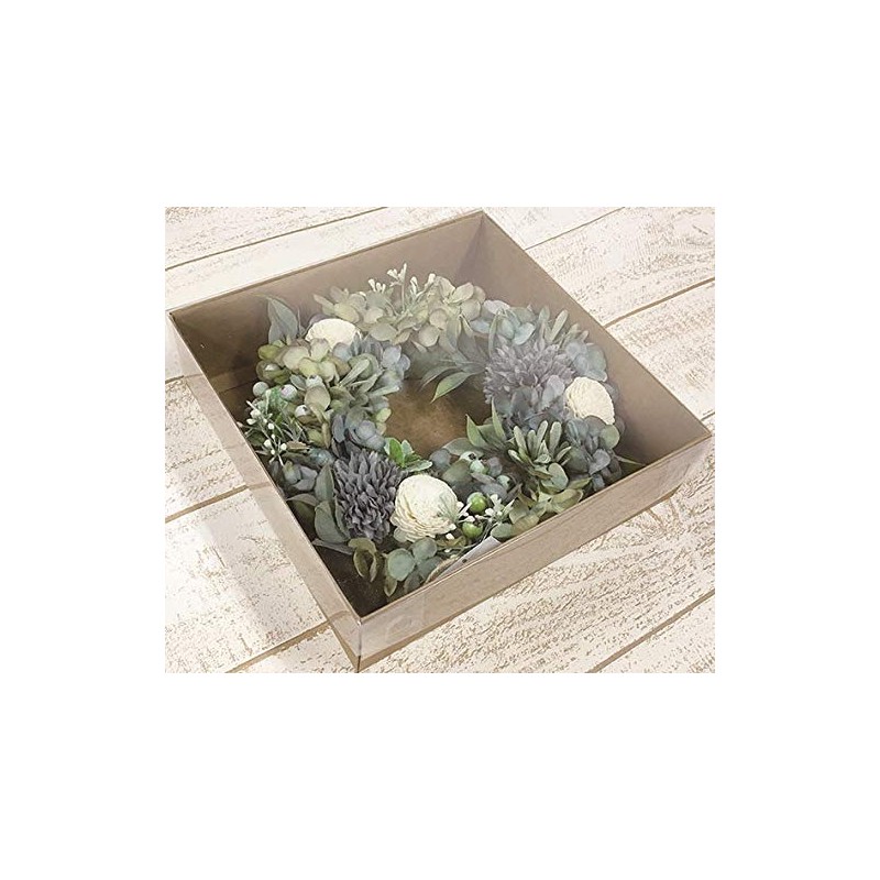 KI Japan 163169 WH Antique Wreath, φ9.1 x 2.6 inches