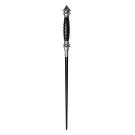 Wizard Wand 15in Length Wood Texture Durable PVC Resin Light Weight Cosplay Wand for Party Roleplay Game Type 4