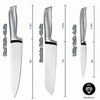 FONGDANLAITE 3PC Kitchen Knife Set for Beginners – 8 Inch