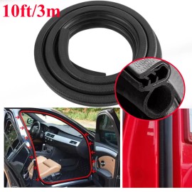 Unbranded 10Ft Lock Seal Weather Strip Door Trunk Hood Edge Trim For Toyota Tacoma Tundra