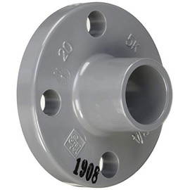 HS Valve, TS Flange, U-PVC HS Flange, 5K TS Type, Connection Diameter: 20A, Model 5KTSF20