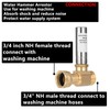 (2 Pack) Lidertik Water Hammer Arrestor for Washing Machine and