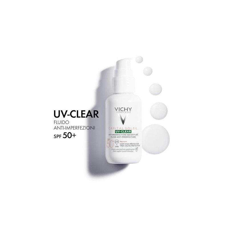 Vichy Capital Soleil UV-Clear Protector Solar Dermatológico FPS50 50ml