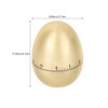 Kichvoe Kitchen Timer Egg Timer Mechanical Timer Clock Timer Upholstery