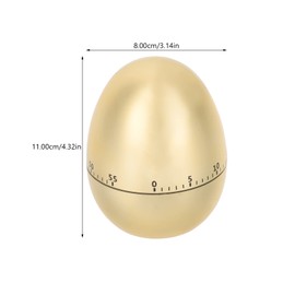 Kichvoe Kitchen Timer Egg Timer Mechanical Timer Clock Timer Upholstery Tools Count Down Timer Kitchen Food Timer Cute Timer Egg Shape Timer Indoor Paper Cup Decorate Reminder Student Eggs