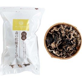 Mori no Mushroom Club Dried Wood Mushroom, 3.5 oz (100 g) (Made in Japan / Multi-Ingredients / Easy to Return with Water), Wood Ears (Thick / Home / Commercial Use) Gift