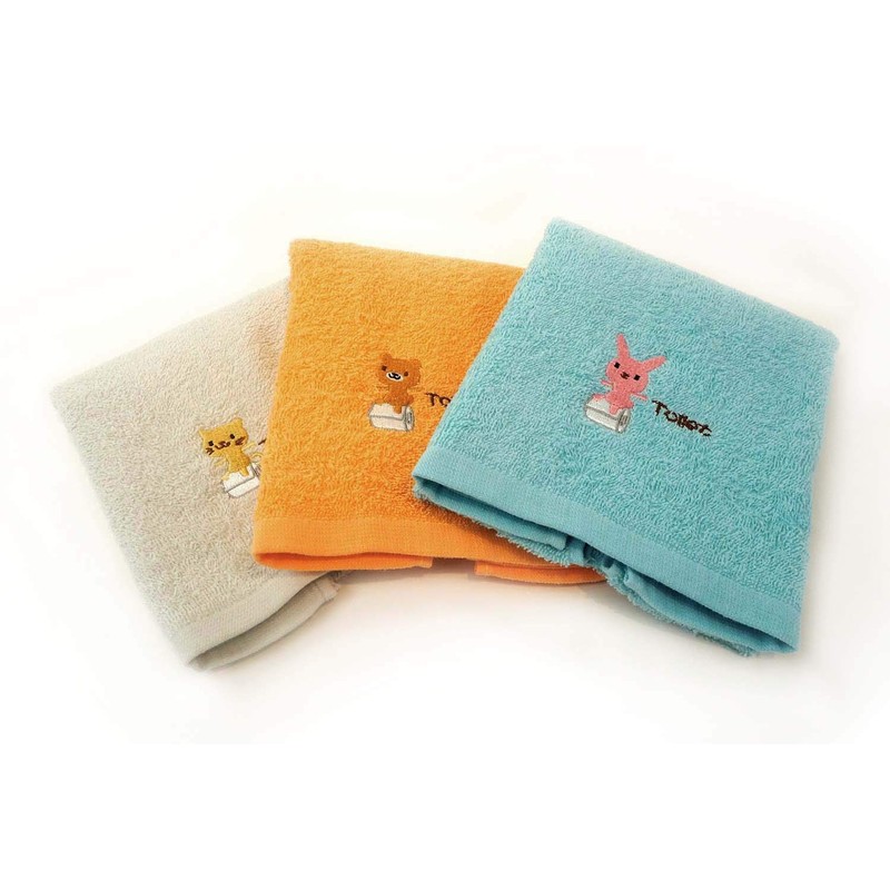 Kosugizen Face Towel, Life Select, Toilet Use, 3 Colors, 1