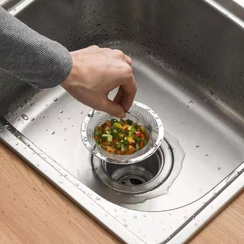 Stainless Steel Drain Strainer Kitchen Sink, Pack of 2 Drain