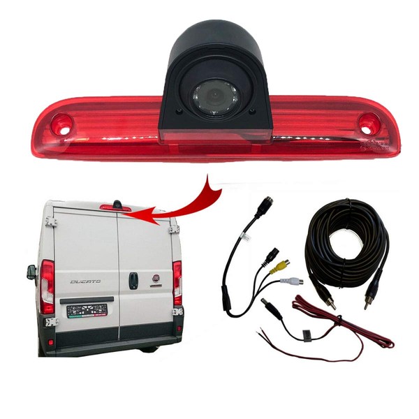 Dolphin Automotive Rear Reversing Camera For Fiat Ducato/Peugeot Boxer Van/Citroen