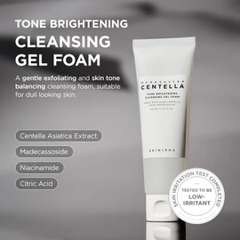 SKIN1004 Tone Brightening Facial Cleansing Foam 125ml / Tone-Brightening Cleansing Gel Foam 125ml / Cleansing Face Foam