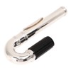 Flute Curved Head Joint Mouthpiece Replacement Metal Woodwind Instrument Accessories
