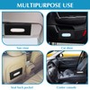 2 Pcs Car Tissue Mask Holder Sun Visor Car Napkin