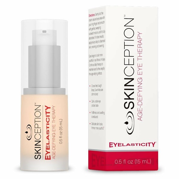 Eyelasticity Anti-Aging Age Defying Eye Therapy Wrinkle Cream by Skinception