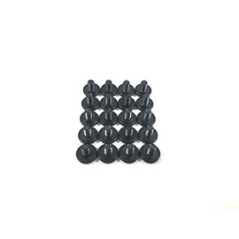 Gun Guy Gear - Machine Screws - Black Finish 20 Pk Leathercraft & Kydex Holster Screws (1/4")