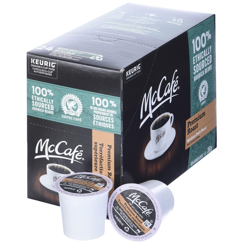 McCafe Premium Roast K-Cup Pods Coffee 24 Pack