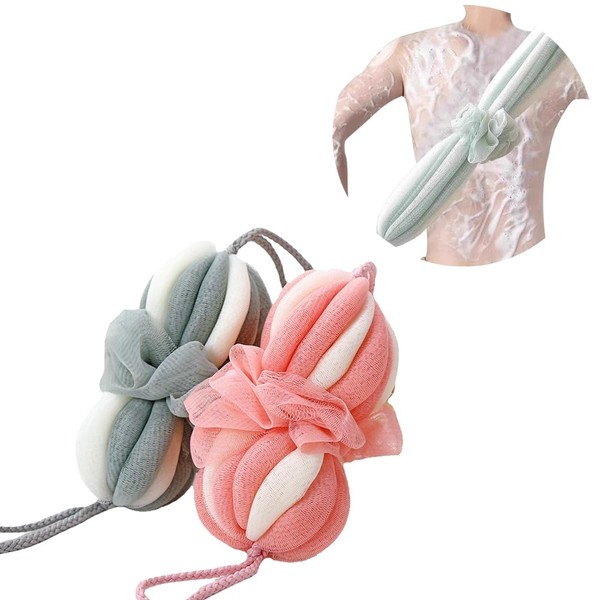 Body Sponge, Foaming Net, Body Sponge, Stretchable, Washable Back, Includes