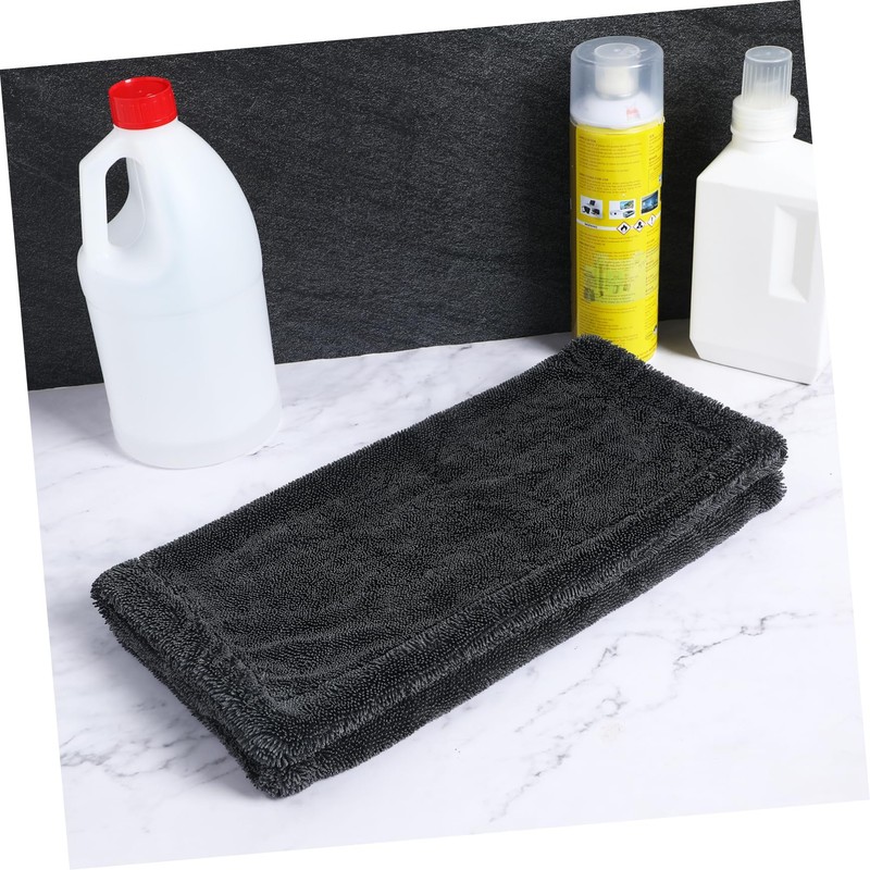 Alipis Thickened Car Wash Towels Dual Sided Drying Cloths for