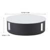 Wall Light Round Shape Aluminum Alloy 3 Beams Modern Wall