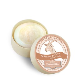 Seife mit Ziegenmilch, Holzbox, 100 g