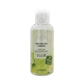 The Saem Healing Tea Garden Green Tea Lip & Eye Remover 150ml. / 더샘 힐링 티 가든 그린티 립 앤 아이 리무버 150ml .