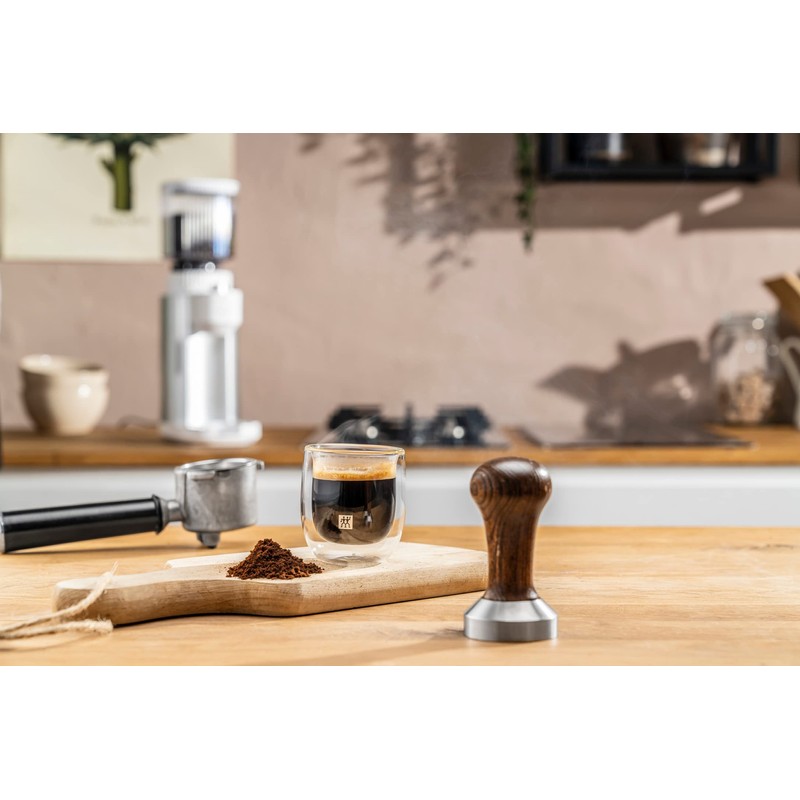 ZWILLING Sorrento Doppwandige Espresso-Gläser, 2x80 ml, Borosilikatglas, Thermogläser, hitzebeständig, 2-tlg