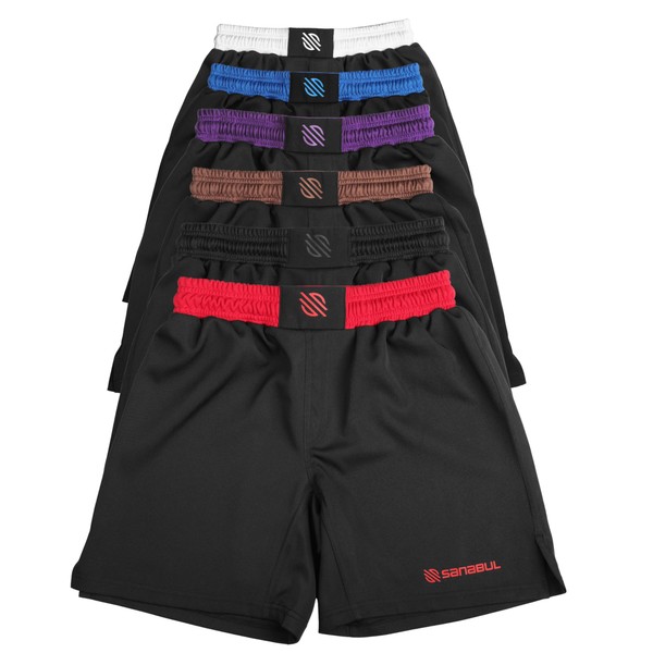 Sanabul Essential MMA Shorts for Men Boxing No Gi Jiu